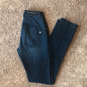 Serfontaine Designer Vintage Jeans super high